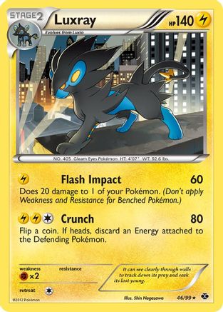 Luxray - Reverse Holofoil Next Destinies - Holo Rare