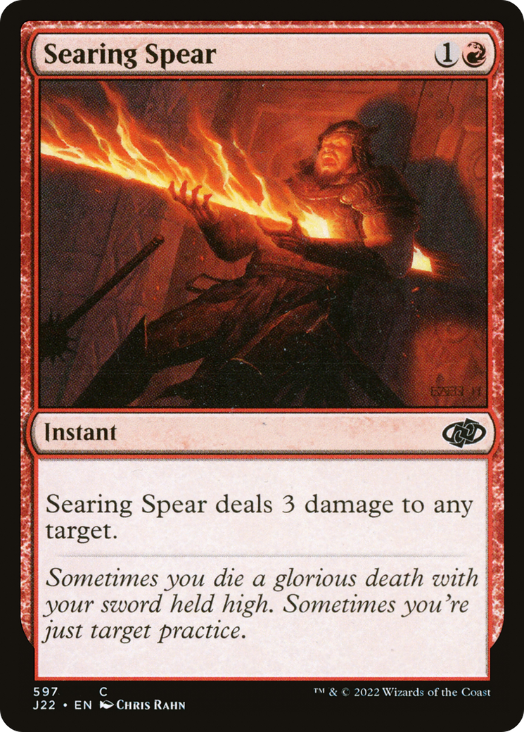 Searing Spear (J22-597) - Jumpstart 2022