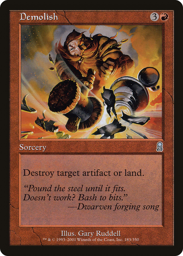Demolish (ODY-183) - Odyssey Foil