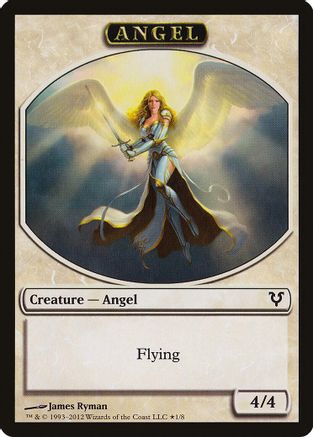 Angel // Demon Double-Sided Token (AVR-1 // 5) - Avacyn Restored Foil