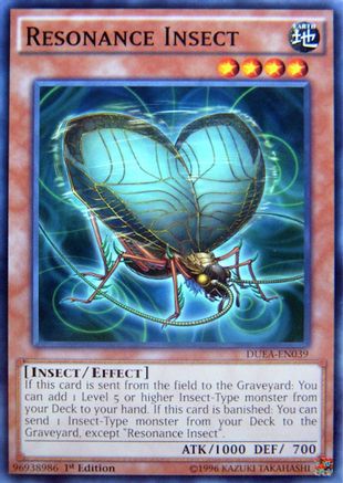Resonance Insect (DUEA-EN039) - Duelist Alliance Unlimited