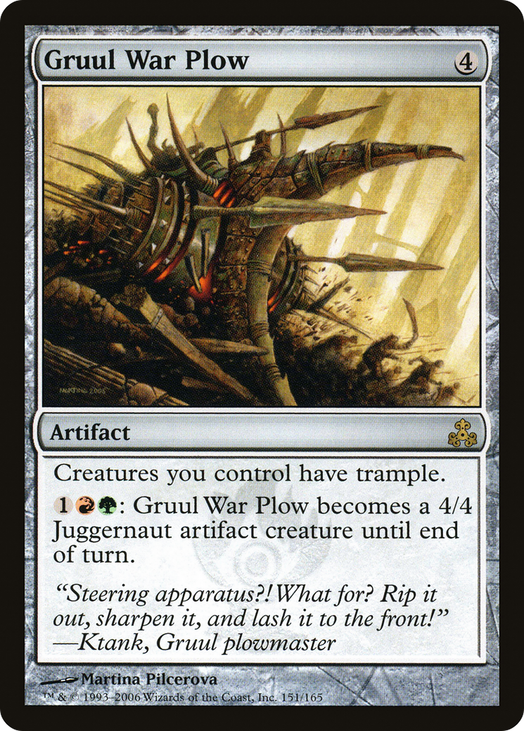 Gruul War Plow (GPT-151) - Guildpact