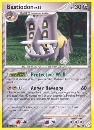 Bastiodon Mysterious Treasures - Rare