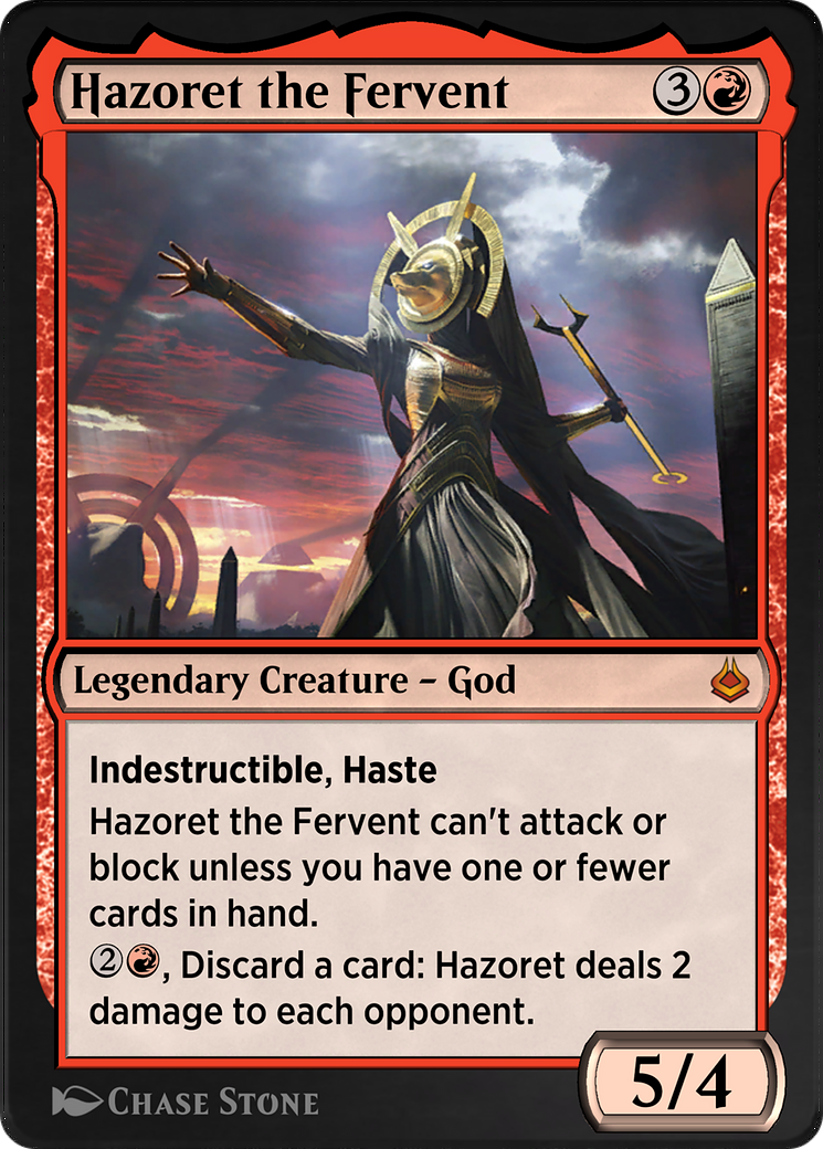 Hazoret the Fervent (AKR-159) - Amonkhet Remastered