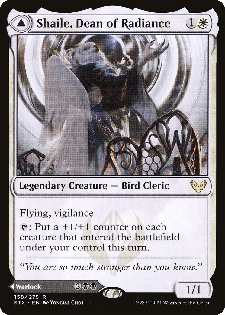 Shaile, Dean of Radiance (STX-158) - Strixhaven: School of Mages Foil