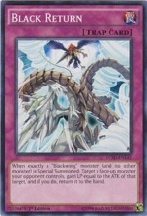 Black Return (LC5D-EN145) - Legendary Collection 5D's 1st Edition