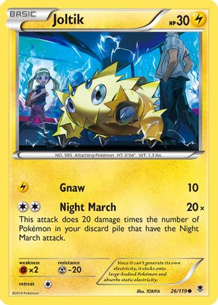 Joltik 026 XY Phantom Forces - Common