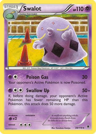Swalot 038/119 XY Phantom Forces - Rare