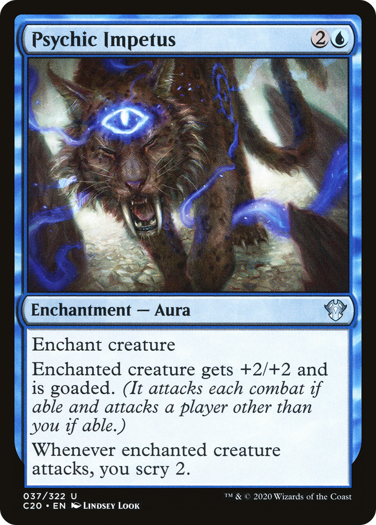 Psychic Impetus (C20-037) - Commander 2020