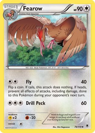 Fearow XY Phantom Forces - Uncommon
