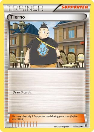 Tierno XY Phantom Forces - Uncommon