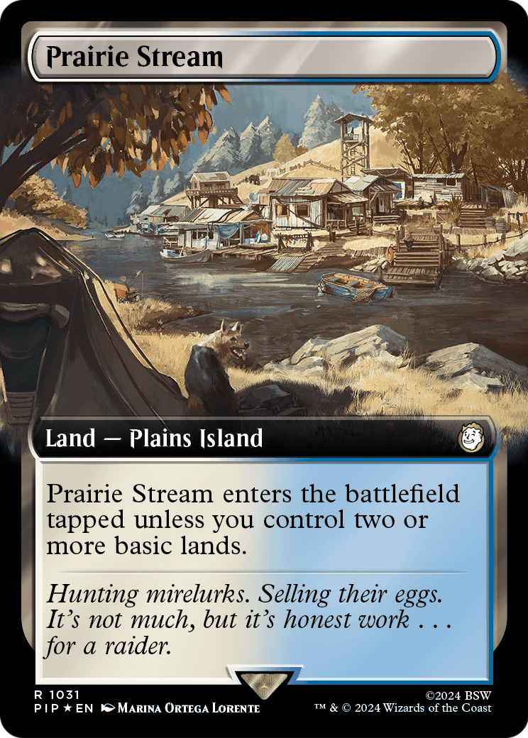 Prairie Stream (Extended Art) (Surge Foil) (PIP-1031) - Fallout: (Extended Art) Foil