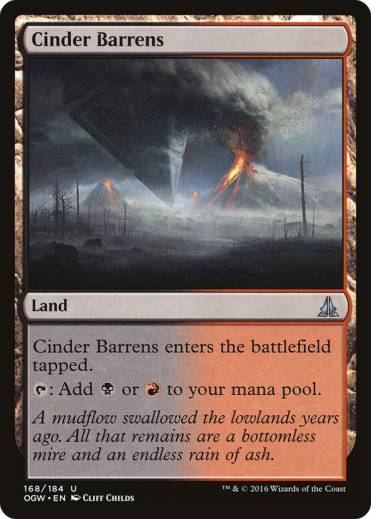 Cinder Barrens (OGW-168) - Oath of the Gatewatch