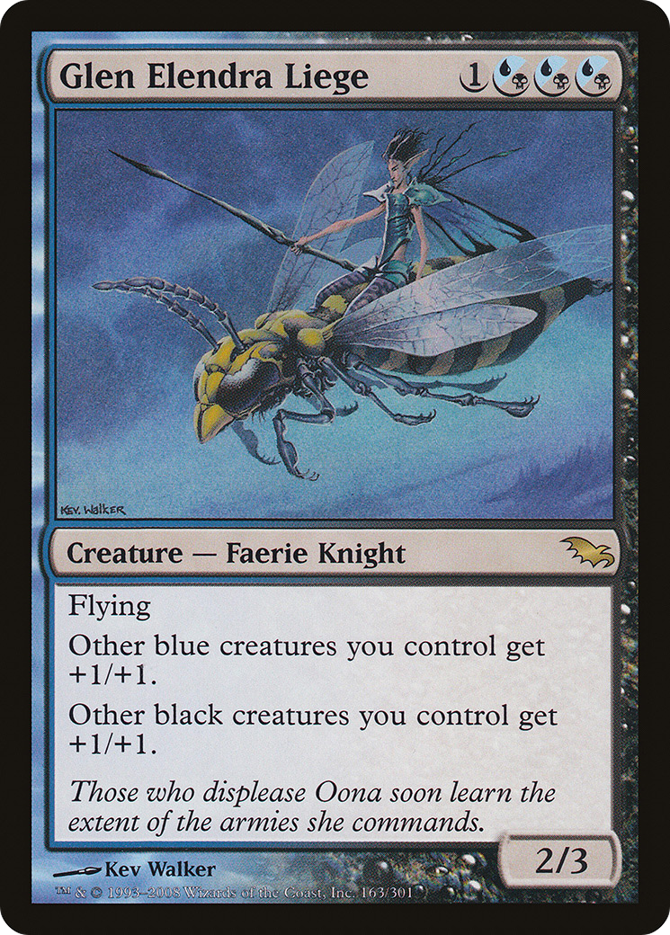 Glen Elendra Liege (SHM-163) - Shadowmoor Foil