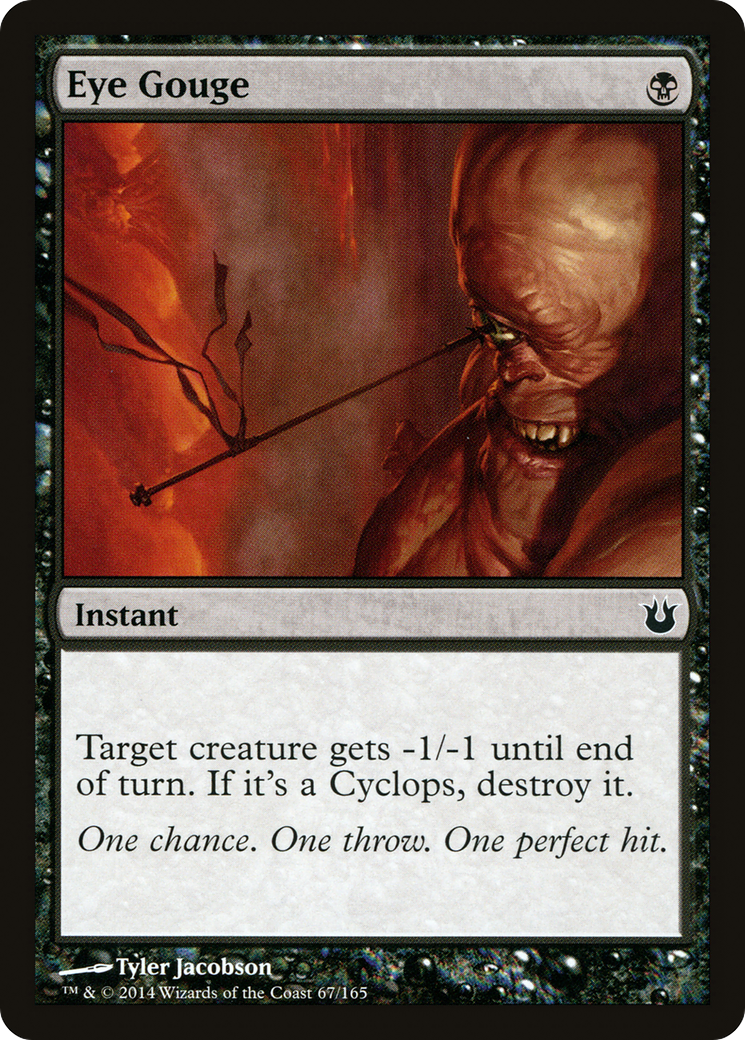 Eye Gouge (BNG-067) - Born of the Gods Foil