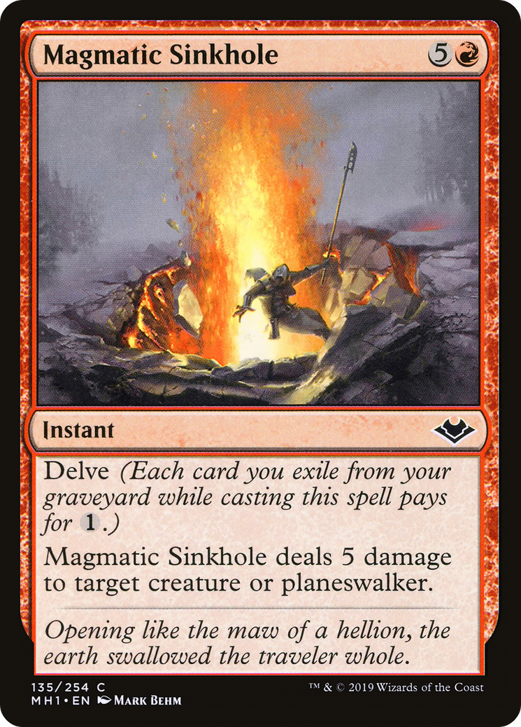 Magmatic Sinkhole (MH1-135) - Modern Horizons