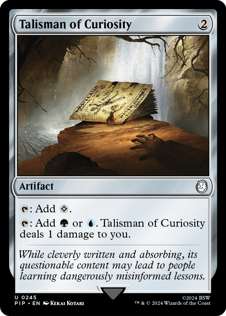 Talisman of Curiosity (PIP-245) - Fallout Foil
