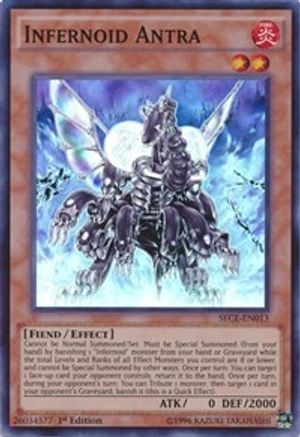 Infernoid Antra (SECE-EN013) - Secrets of Eternity 1st Edition