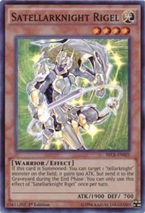 Satellarknight Rigel (SECE-EN025) - Secrets of Eternity 1st Edition