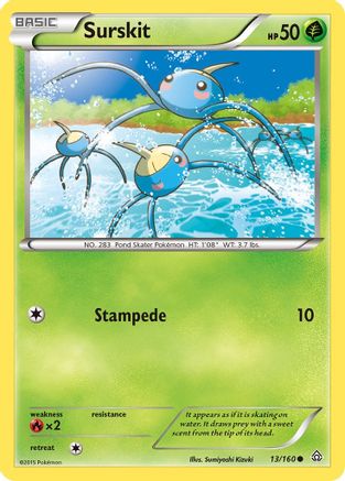Surskit XY Primal Clash - Common