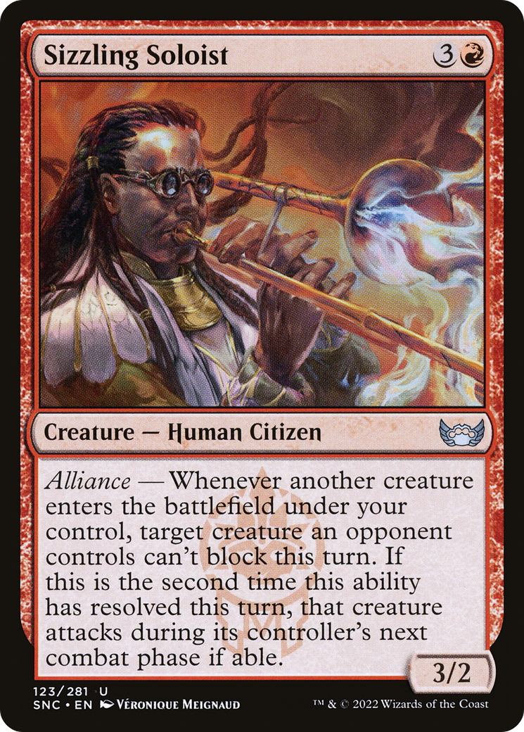 Sizzling Soloist (SNC-123) - Streets of New Capenna