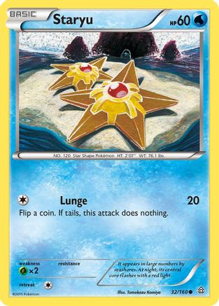 Staryu 032 XY Primal Clash - Common
