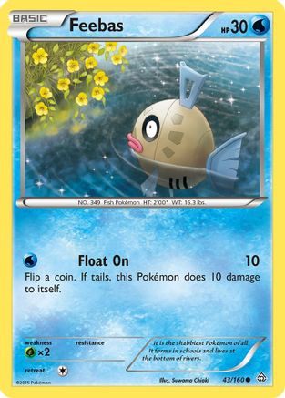 Feebas/160 XY Primal Clash - Common