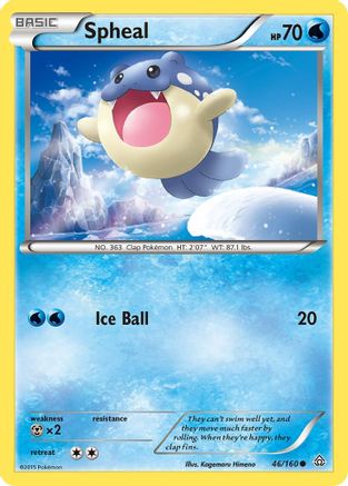 Spheal (46) (46) 046 XY Primal Clash - Common