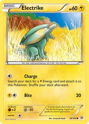 Electrike 059 XY Primal Clash - Common