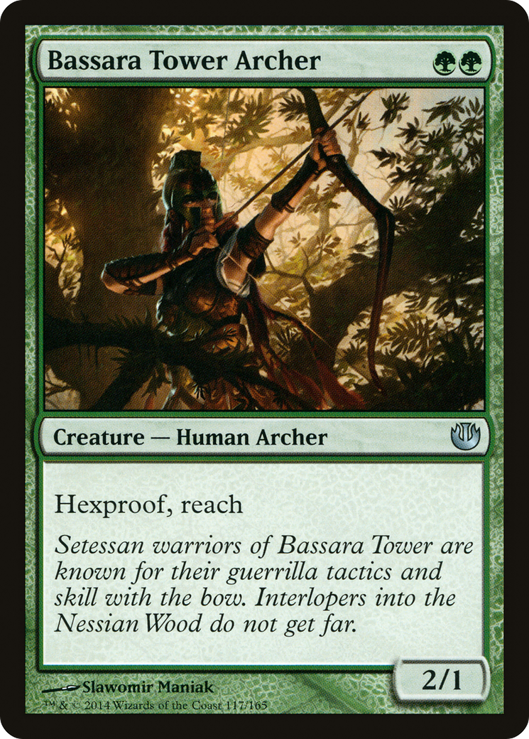 Bassara Tower Archer (JOU-117) - Journey into Nyx Foil