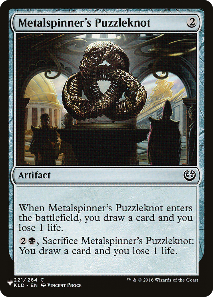 Metalspinner's Puzzleknot (LIST-221/264) - The List