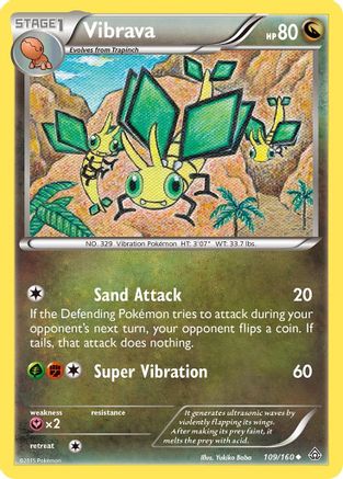 Vibrava XY Primal Clash - Uncommon