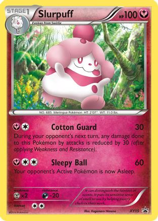 Slurpuff XY15 - Holofoil XY Promos - Promo
