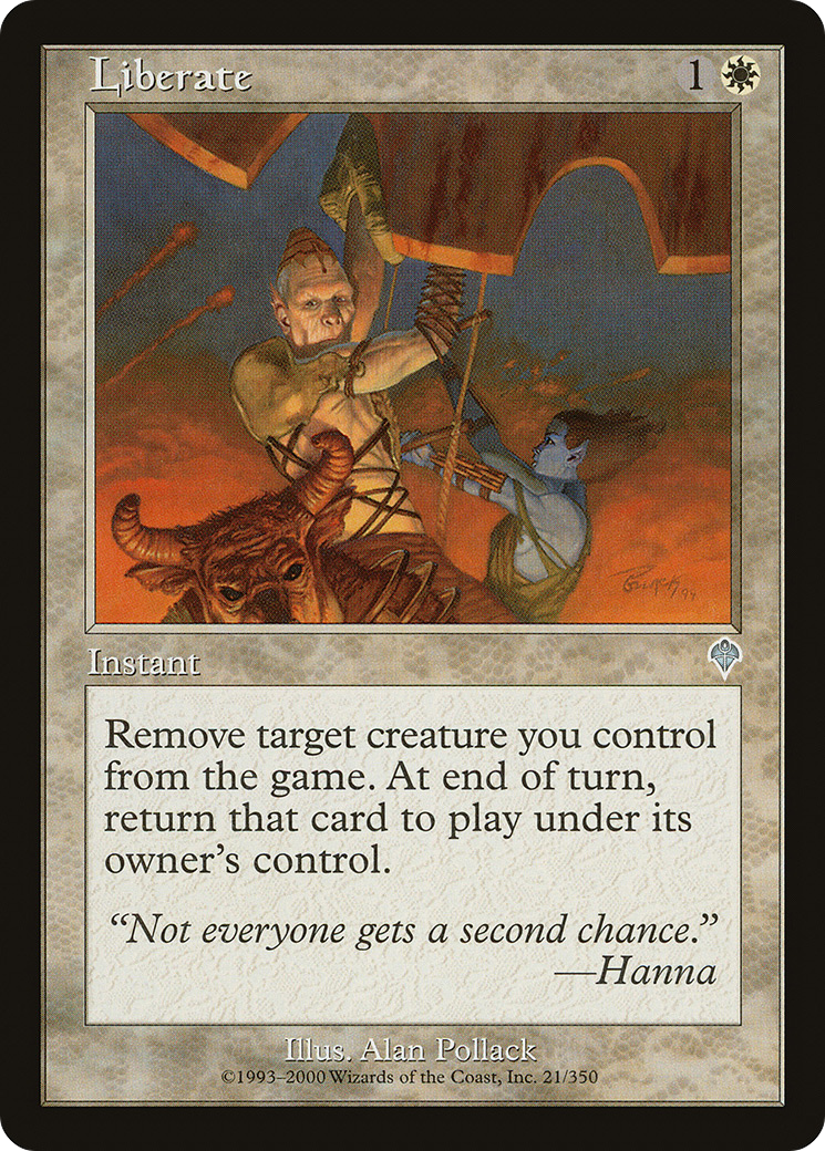 Liberate (INV-021) - Invasion Foil