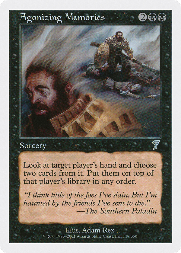 Agonizing Memories (7ED-117) - 7th Edition Foil