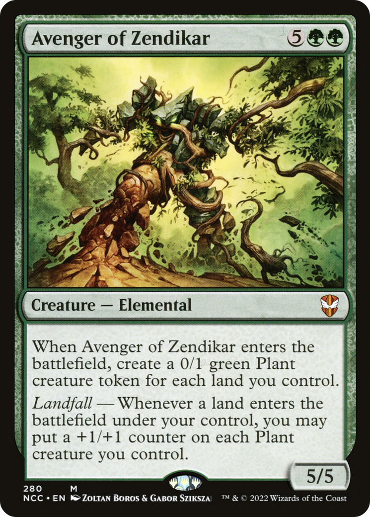 Avenger of Zendikar (NCC-280) - New Capenna Commander