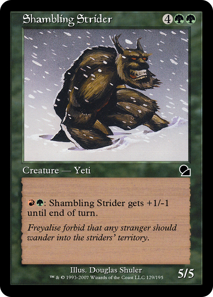 Shambling Strider (ME1-129) - Masters Edition