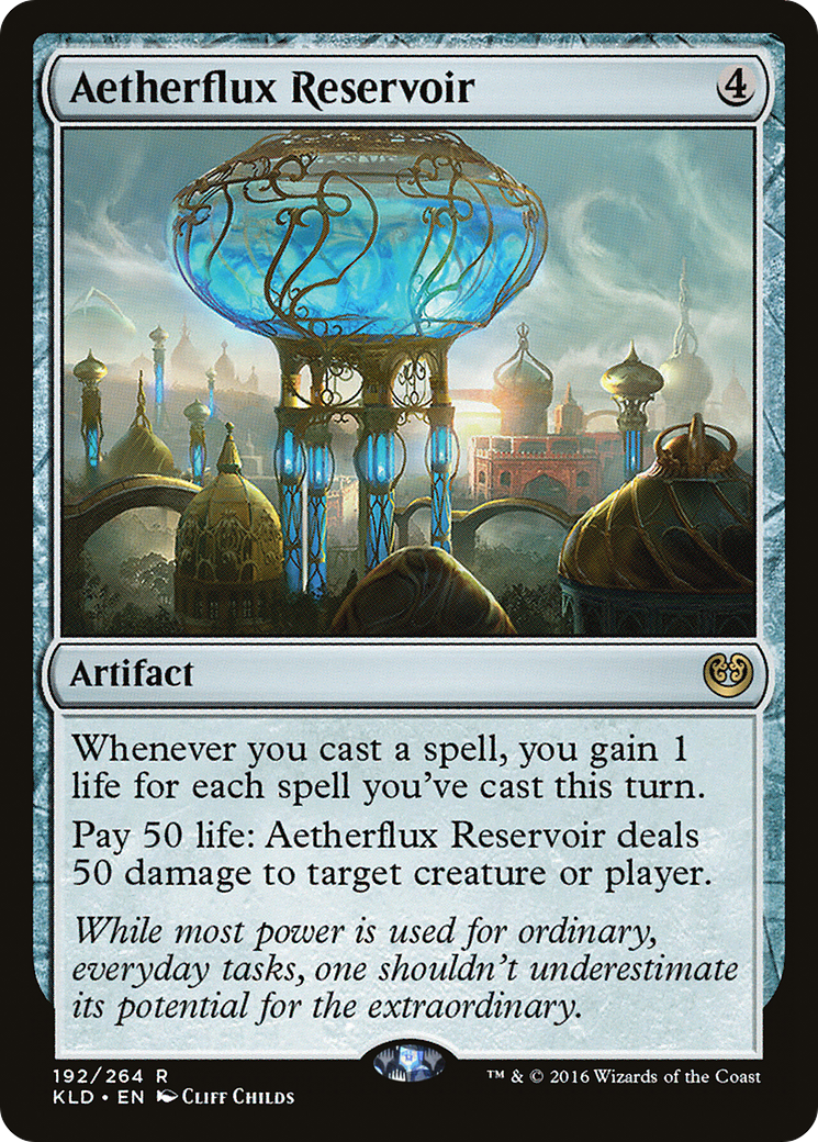 Aetherflux Reservoir (KLD-192) - Kaladesh