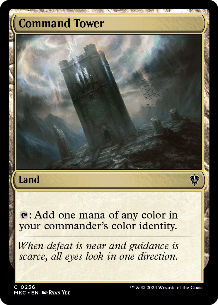 Command Tower (MKC-256) - Murders at Karlov Manor Commander