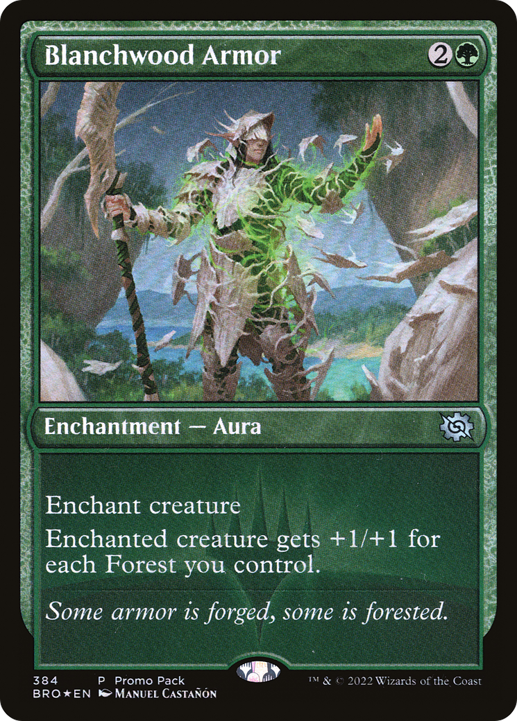 Blanchwood Armor (PPBRO-384) - The Brothers' War Foil