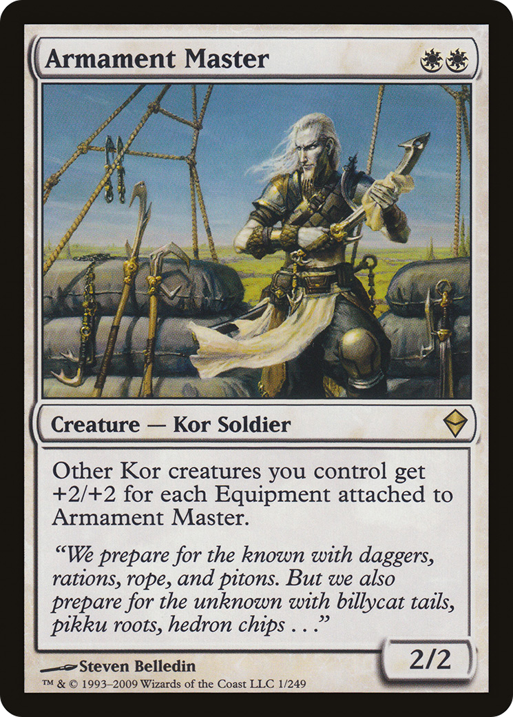 Armament Master (ZEN-001) - Zendikar Foil