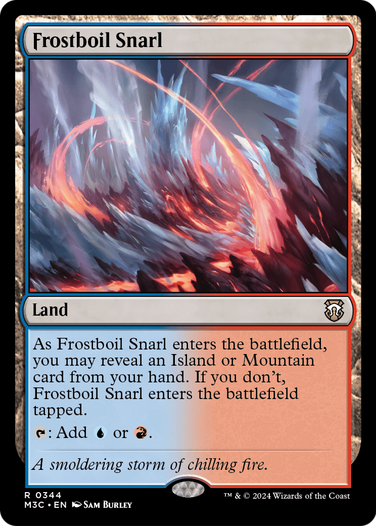 Frostboil Snarl (M3C-344) - Modern Horizons 3 Commander