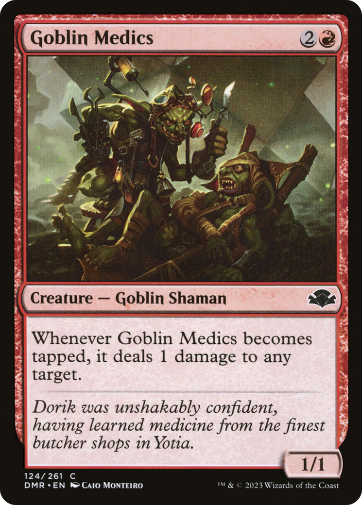 Goblin Medics (DMR-124) - Dominaria Remastered Foil