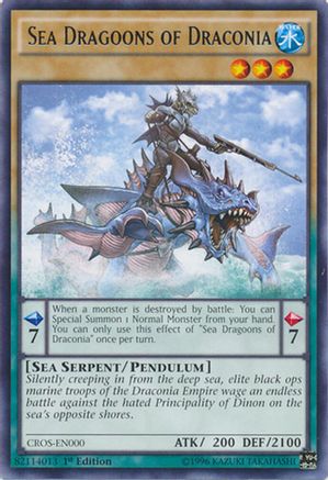 Sea Dragoons of Draconia (CROS-EN000) - Crossed Souls Unlimited