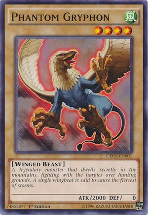 Phantom Gryphon (CROS-EN001) - Crossed Souls 1st Edition
