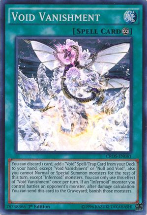 Void Vanishment (CROS-EN061) - Crossed Souls Unlimited