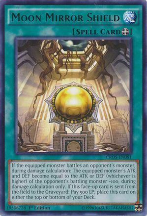 Moon Mirror Shield (CROS-EN081) - Crossed Souls Unlimited