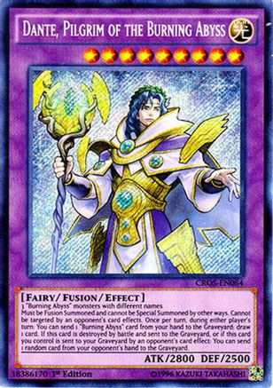 Dante, Pilgrim of the Burning Abyss (CROS-EN084) - Crossed Souls 1st Edition