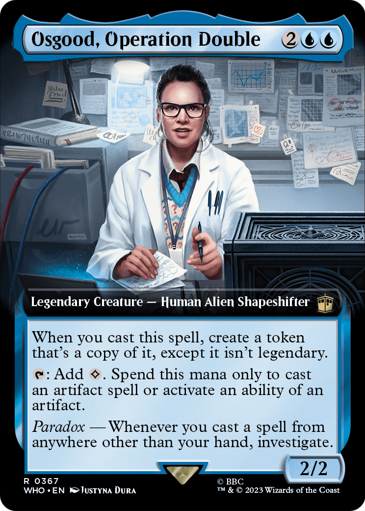 Osgood, Operation Double (Extended Art) (WHO-367) - Doctor Who: (Extended Art)