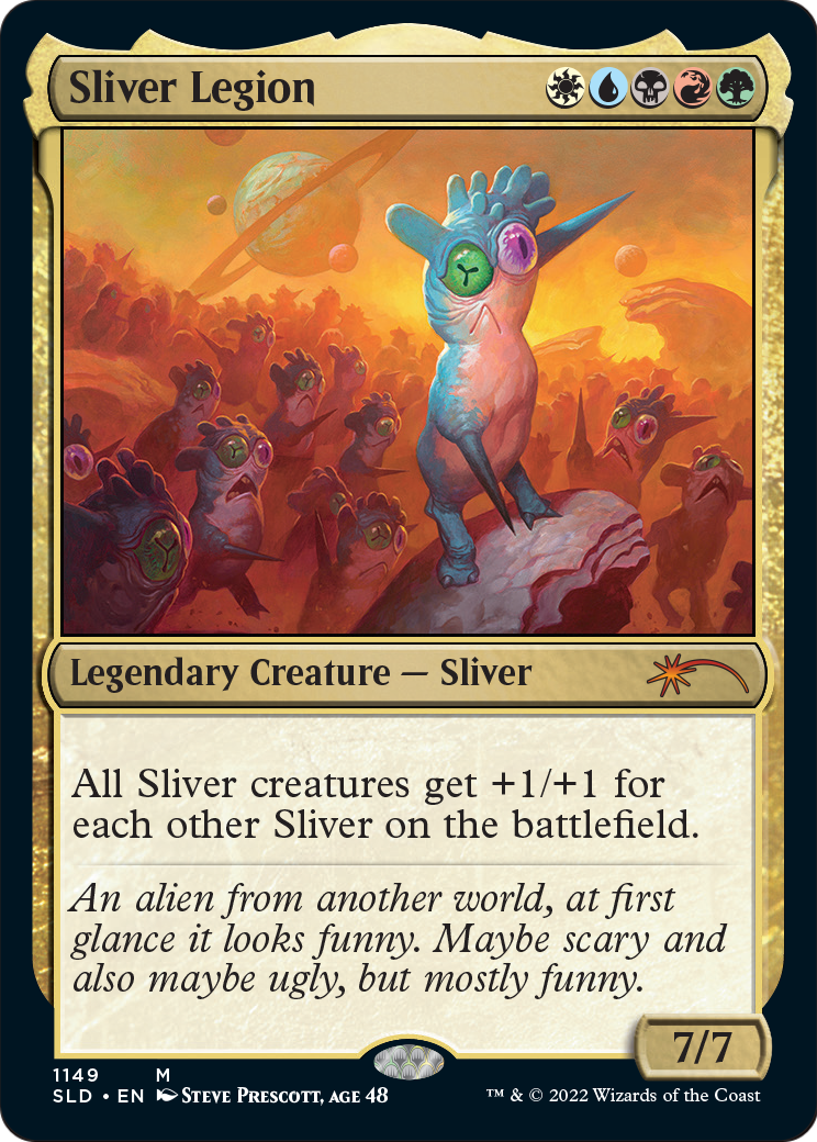 Sliver Legion (1149) (SLD-1149) - Secret Lair Drop Foil